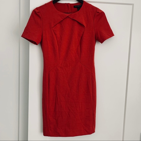 Banana Republic Dresses & Skirts - 2/$20 - Banana Republic Orange-Red Shift Dress.